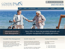 Tablet Screenshot of freedomfrompaintoday.com